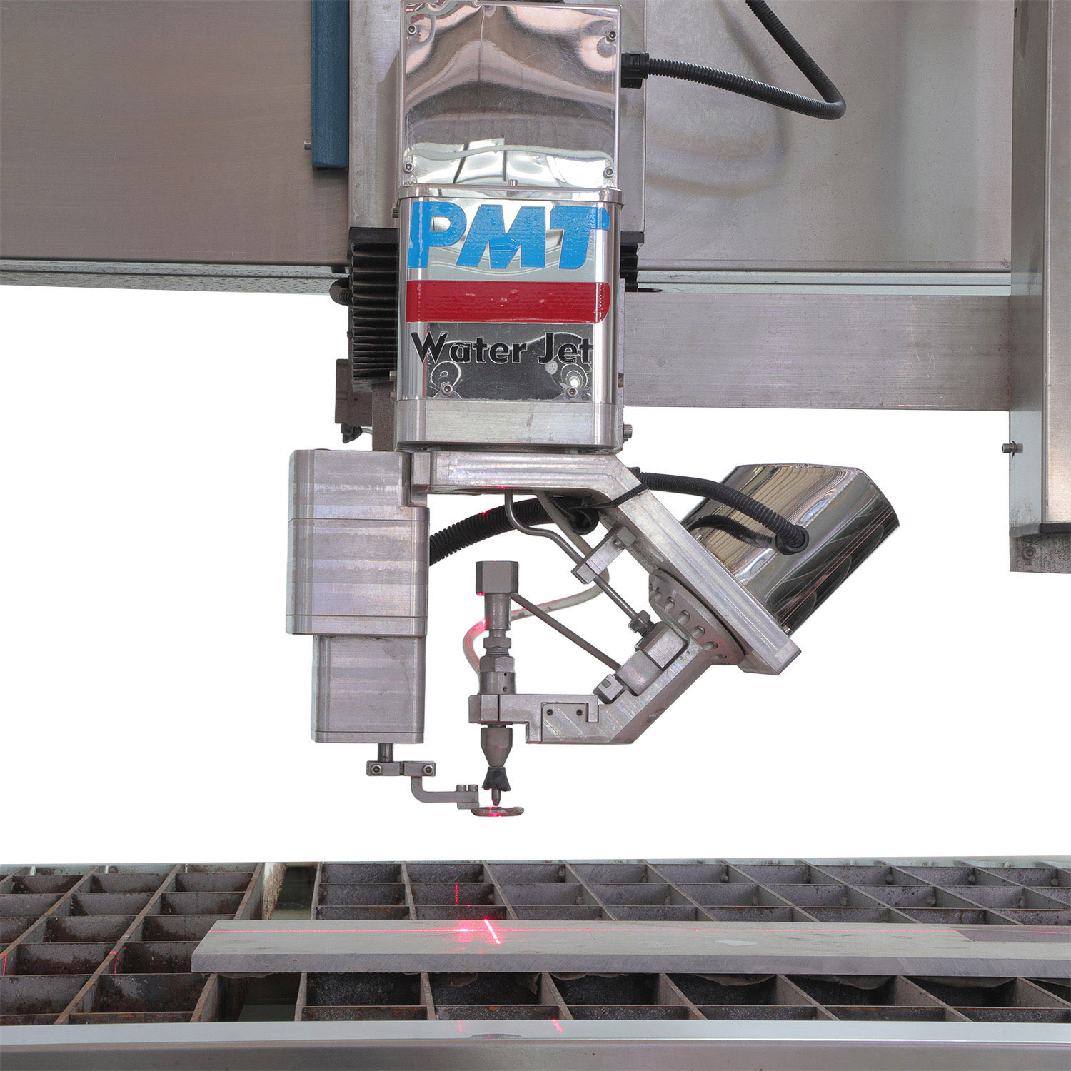 Cabezal de corte de cinco ejes de CA con chorro de agua CNC de precisión para materiales metálicos y no metálicos