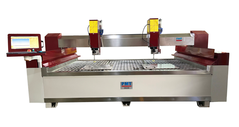 Una descripción general del corte por chorro de agua con cabezales múltiples