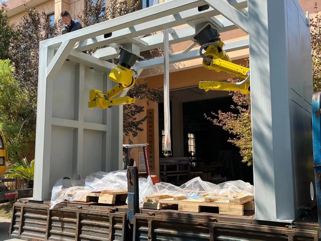 Sistema de chorro de agua Robort Triple Robot de techo con bomba de alta presión de 5000 bares 